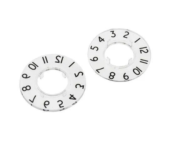 63-4805-96 RS Potentiometer Dial, Clear, 17mm Shaft, For Use With Collet Knob 468-0717