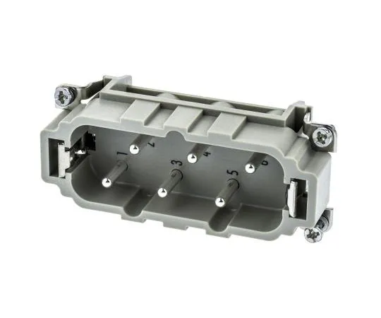 63-4717-17 Han HSB Series size 16 B Connector Insert, Male, 7 Way, 35A, 690 V 9310062601