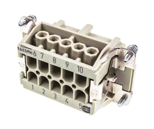 63-4663-46 Insert Han E Series Female 10 Pole 16 A 500 V 09330102701