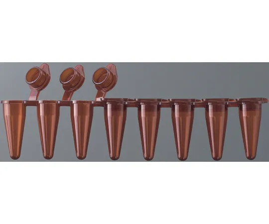 65-6911-22 Trace Storage 8-Strip tube 0.1 mL Amber with 2D Cord 60 x 2 Bags PCR-8SAC-FC-1-X-BC