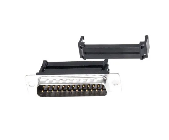 63-4910-56 RS Pro 2.77mm Pitch 25 Way IDC D-sub Connector, Plug, Metal Shell 642-4878