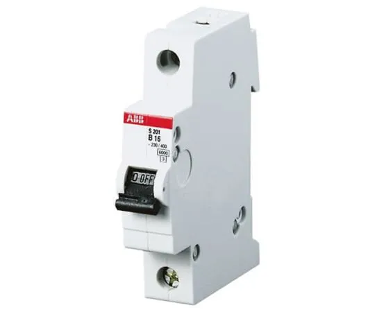 63-4824-75 ABB System M Pro S200 MCB Mini Circuit Breaker 2P, 13 A, 6 kA, Curve B 2CDS252001R0135 - S202B13