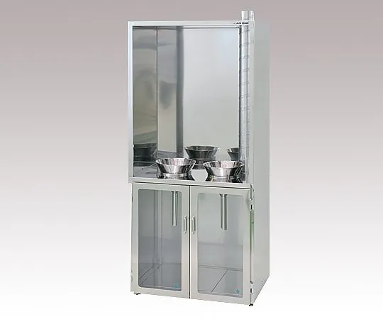 3-2060-01　［Discontinued］Waste Liquid Tank Storage with Exhaust Function Stainless Steel (Stainless Steel (SUS304))　SUS-02