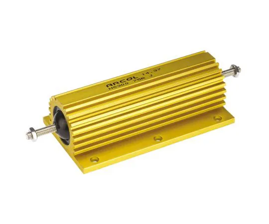 63-4746-64 Arcol HS300 Series Aluminium Ho***d Axial Wire Wound Panel Mount Resistor, 75Ω ±5% 300W HS300 75R J