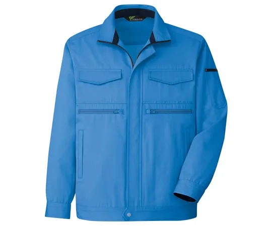 65-1235-09 Work Clothes, VERDEXCEL Unisex Jumper Blue SSS VE583-UE-SSS VE583-UE-SSS