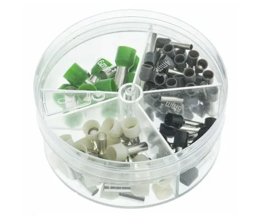 63-4842-42 RS PRO German Colour Coded Bootlace Ferrule Crimp terminal Kit 513-2578