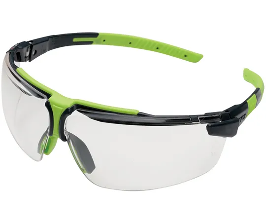67-6631-26 JIS Standard Product Safety Goggles uvex i-3 Gray/Lime (Anti-Fog/Hard Coating) X-9190S