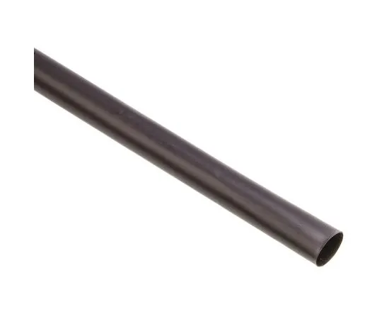 63-4740-15 TE Connectivity Black No Heat Shrink Tubing 9mm Sleeve Dia. x 1.2m Length, RNF-3000 Series 3:1 Ratio RNF 3000-9/3-0