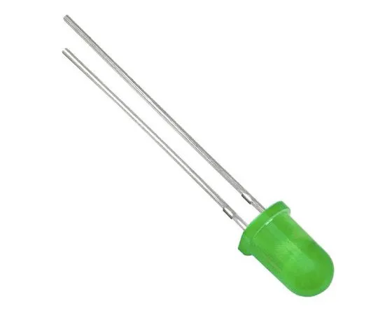 63-4744-35 6 V Green LED 5mm Through Hole, Kingbright L-53SGD-5V L-53SGD-5V