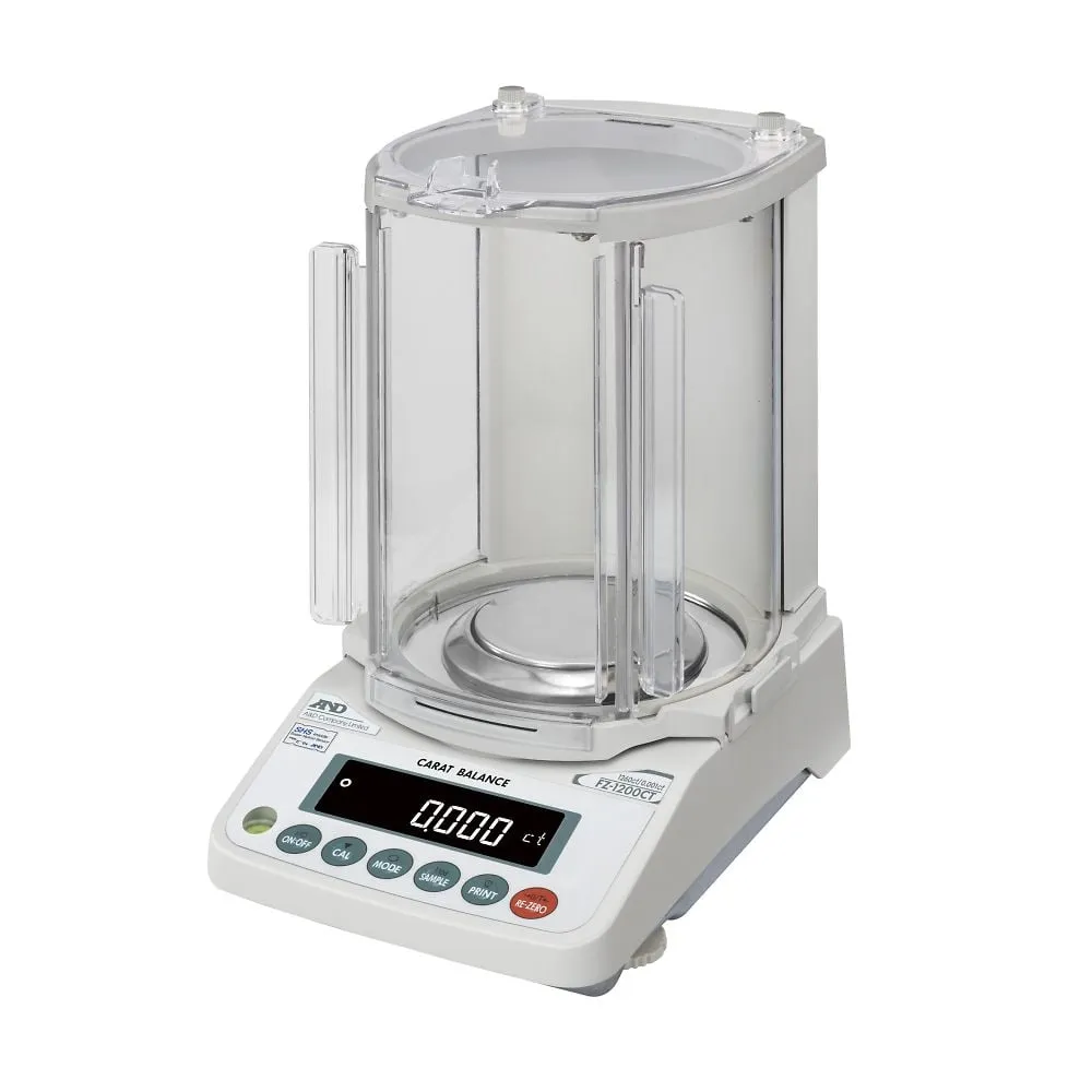 64-4048-85 Calibration Standard Weight Built-in Jewelry Measuring Carat Balance FZ-CT Series With JCSS Proofing FZ1200CT-00J00