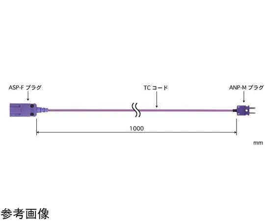 65-3532-02 Extension Cord for Thermocouple Compensation Wire XX Series Terminal ANP-F Terminal (Sensor Receiving Side): ASP-F E Type XX-0102E-TC01