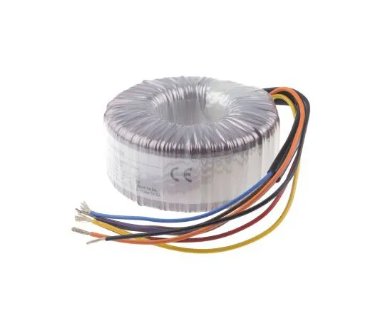 63-4664-09 RS PRO 2 x 115V ac, 2 x 12V ac Toroidal Transformer, 100VA 2 Output 117-6051