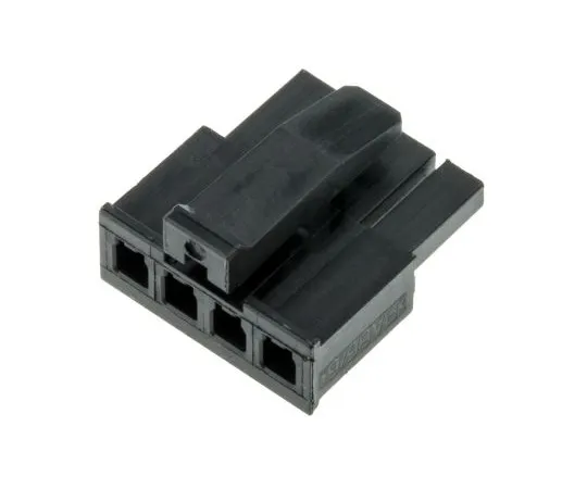63-4832-54 TE Connectivity Micro MATE-N-LOK Female Connector Housing, 3mm Pitch, 4 Way, 1 Row 1445022-4