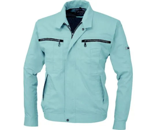 65-8513-42 Long Sleeve Blouson Mist Green 3L 8894-605-3L