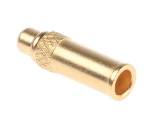 63-4890-88 Huber & Suhner 50Ω Straight Cable Mount MMCX Connector, Plug, Crimp Termination, 0 → 6GHz, RG178 B/U, RG196 A/U 11_MMCX-50-1-1/111_OE