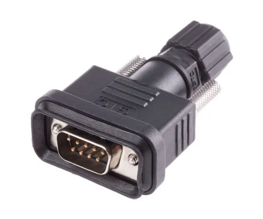 63-4666-63 RS PRO 9 Way Cable Mount D-sub Connector Plug 122-3044