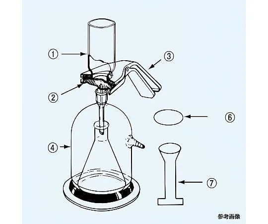65-8686-49 Separate Base with Glass Filter TS15 (for Separate 13 ZS) 13-BG
