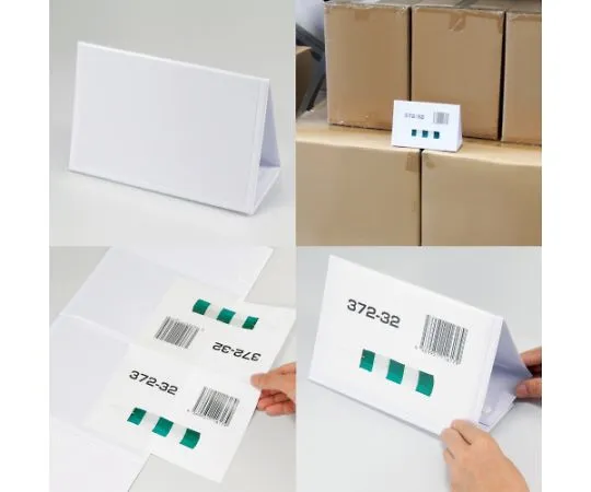 62-6145-34 Retractable Pallet Triangle Display (A4 Pocket) 850-80
