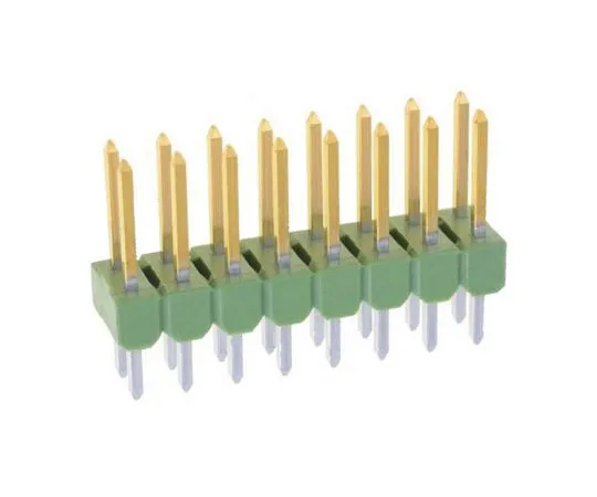 63-4934-55 TE Connectivity AMPMODU MOD II, 16 Way, 2 Row, Straight Pin Header 826632-8