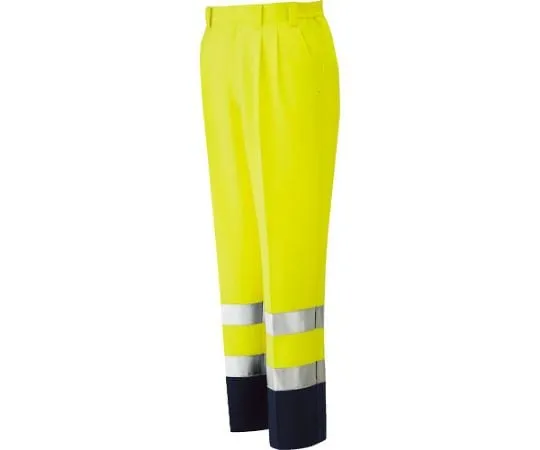 67-3133-43 Autumn/Winter Work Wear High Visibility/Antistatic JIS Standard Compliant Product Easy Flex Pants VE324 Bottom Yellow S VE324-SITA-S
