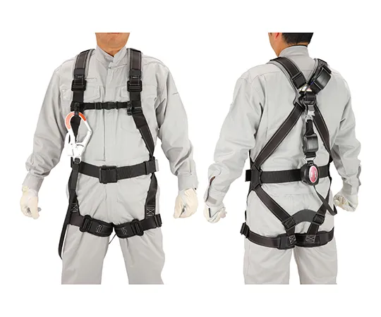 62-3982-79　［Discontinued］Harness Type Safety Belt Winding Type 18 mm Width Aramid Fiber Strap　No.FGH-7