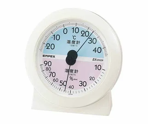 61-6865-68　［Discontinued］Thermo-Hygrometer Desktop 120 x 112 x 40mm 110G (Blister Pack)　TM-2561