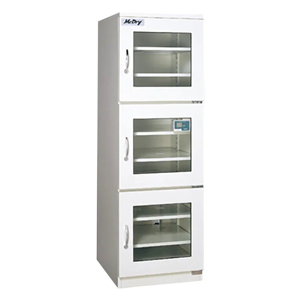 1-6542-11　［Discontinued］Desiccator Glass Door x 3 (Super Low Humidity 1% Type) 630 x 500 x 1530mm　MCU-401A