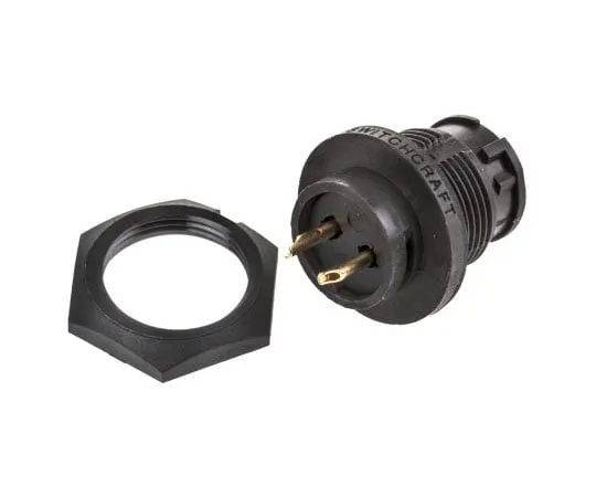 63-4732-28 Switchcraft EN3 Series Miniature Panel Mount Connector, 2 contacts Socket EN3P2F-RS