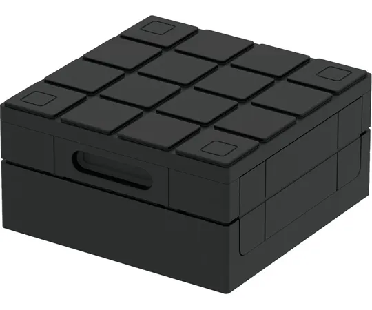 67-7101-80 Container 3030 H15 Black 56123000BK901