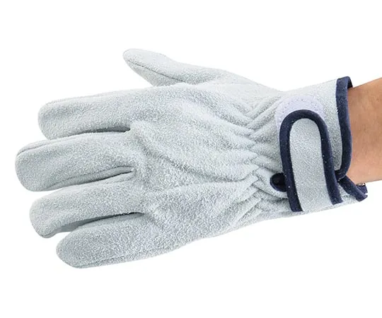 3-8222-01　［Discontinued］AS TOOL Inside Cowskin Glove With Velcro Tape　AT-LG03