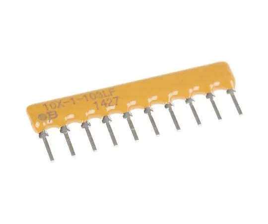 63-4852-79 Bourns Bussed Resistor Network 10kΩ ±2% 9 Resistors, 1.25W Total, SIP package 4600X Through Hole 4610X-101-103LF