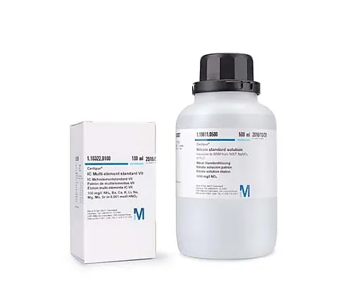 61-0316-25　Cyanide Standard Solution Traceable For SRM Of NIST(K2 [Zn (CN) 4] in H2O), 1000mg/L CN Certipur(R) 119533 500mL　1.19533.0500