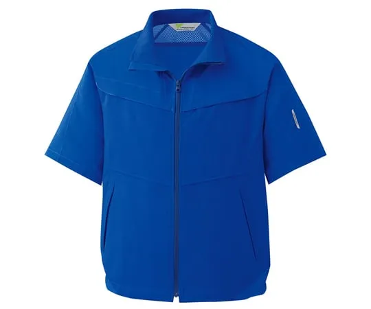 65-1297-17 Work Clothes, High Stretch Short Sleeve Blouson Royal Blue SS VES623-UE-SS VES623-UE-SS