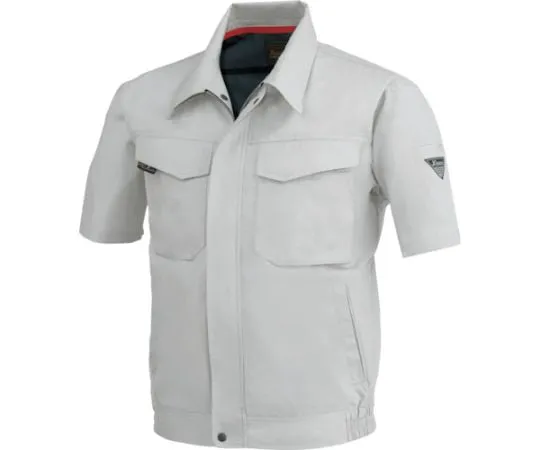 65-8340-66 Short Sleeve Blouson Gray 3L 1471-20-3L