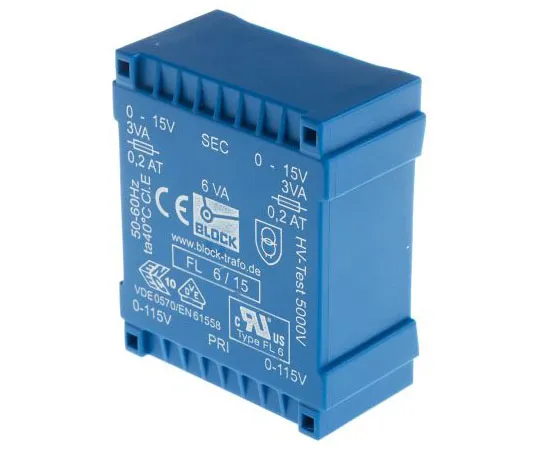 63-4724-82 15V ac 2 Output Through Hole PCB Transformer, 6VA FL 6/15