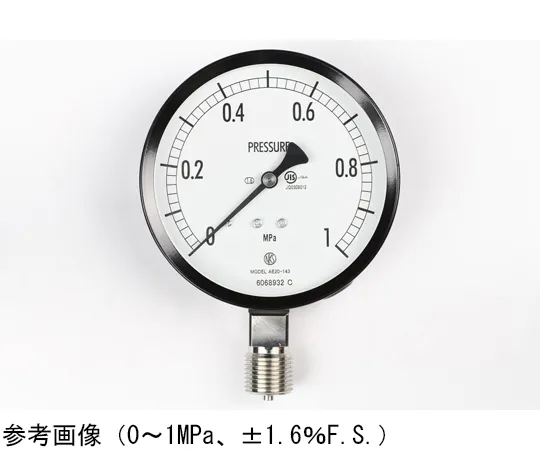 65-4285-35-20 Normal Pressure Gauge (Φ100) Vertical A Frame with 0.16 MPa with Inspection Certificate AE20-143