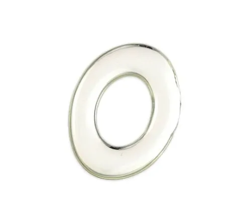61-7427-89 Silver Metal Characters O 35mm x 1mm SM35-O