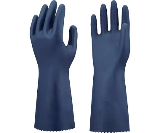68-4959-95 Nitrile Rubber Chemical Protective Gloves, Thick Type CN-750 L CN750-L
