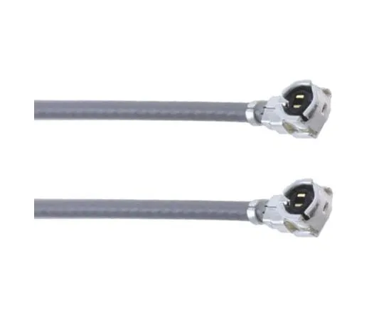 63-4687-85 Hirose Black Female U.FL to Female U.FL Ultra-Fine Coaxial Cable, 50 (DC → 6 GHz) Ω, U.FL Series U.FL-2LP-068N2-A-(500)