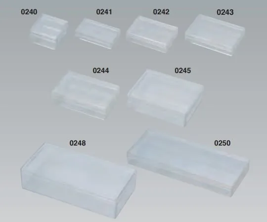 63-1280-44　［Discontinued］Styrol Square Case M-1 Type　0240