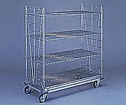 3-367-02　［Discontinued］Erector Shelf Wiith Dolly 1220 x 310 x 1830mm　S1220SET