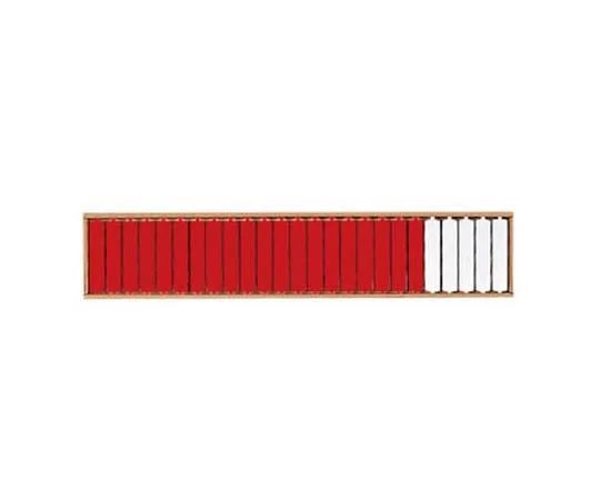 62-0040-72 Rotary Name Tag Plate (For 25 Persons)/Iron/117 x 585 mm 393-53