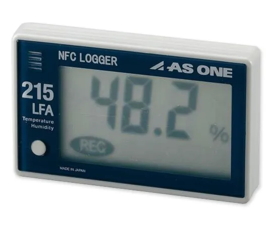 3-1488-01-20　［Discontinued］NFC Temperature and Humidity Logger with Calibration Certificate　AS-215LFA