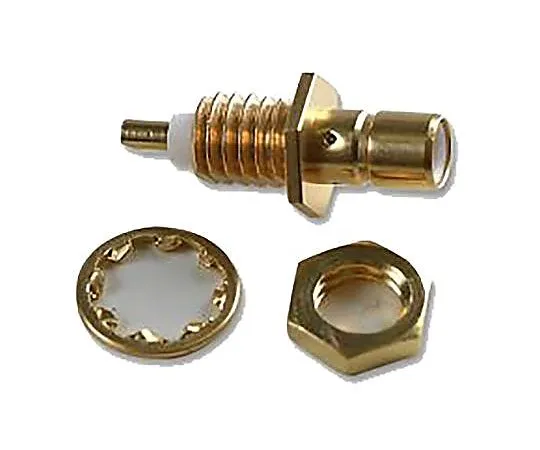 63-4755-47 Radiall Panel Mount SMB Connector, 50Ω Impedance, Solder Termination R114554000W