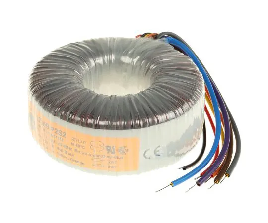 63-4790-54 2 Output Toroidal Transformer, 225VA, 2 x 55V ac 92431-P2S2