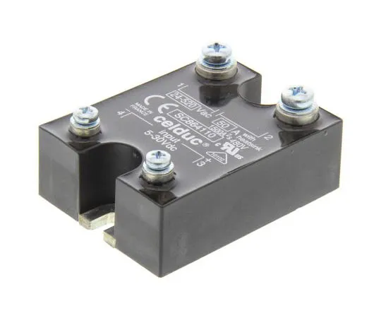 63-4713-28 Celduc 50 A Solid State Relay, Zero Crossing, Chassis Mount, Triac, 520 V rms Maximum Load SC864110