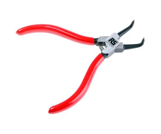 63-4867-76 RS Pro 125 mm Chrome Molybdenum Steel Circlip Pliers With Bent Tip, Range 8 → 25 mm 541-6797