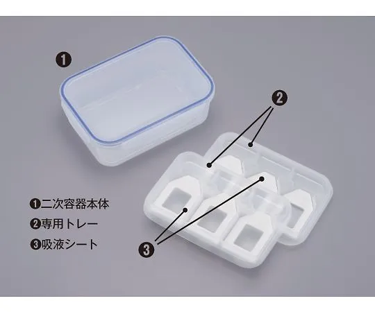 64-3695-66 iP-TEC Live Transport Secondary Container Set Liquid Absorption Sheet 36 Sheets Set 28453