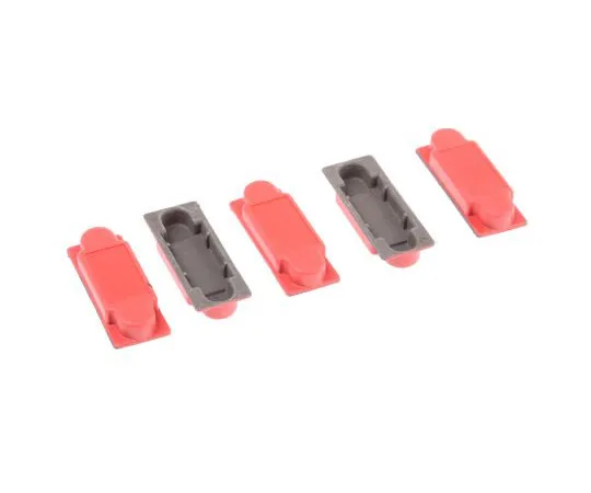 63-4752-68 Female 9 Way D-sub Connector Dust Cap, ABS 284-6555