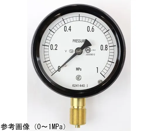 65-4296-77 Sealed Pressure Gauge (75Φ) Vertical A Frame for Vibration Resistance 0.6 MPa BC12-131